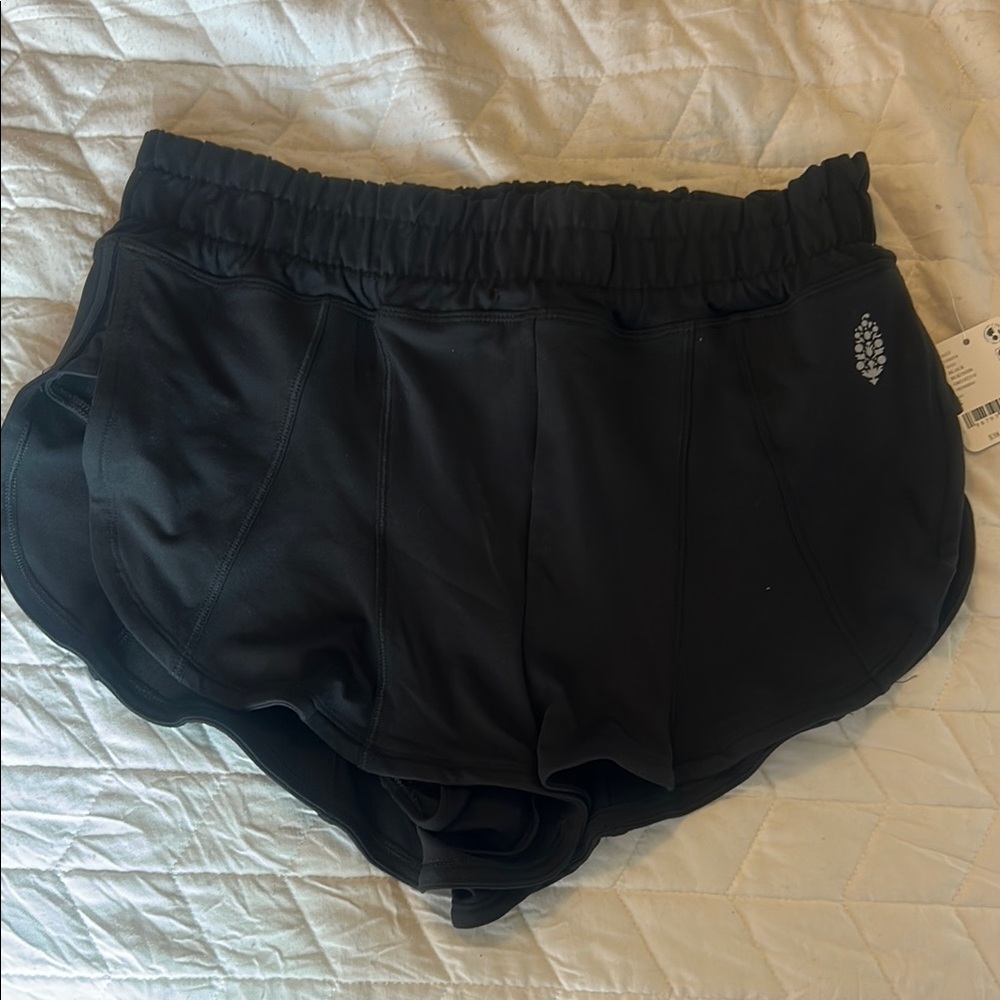 FP Movement Black Athletic Shorts